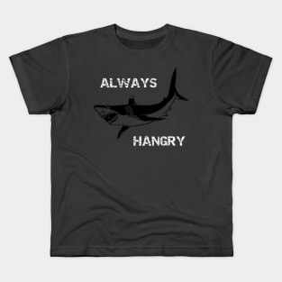 Always Hangry Shark Kids T-Shirt